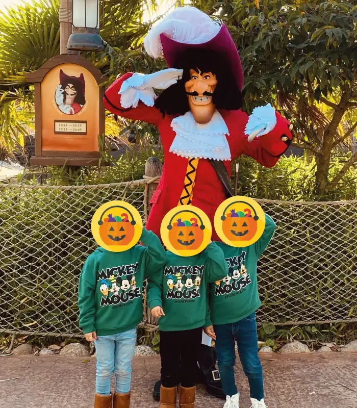 Captain Hook Disneyland Paris