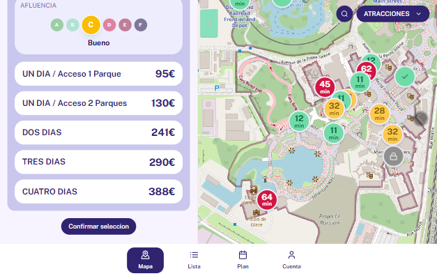 Dynamische Preisentwicklung bei Disneyland Paris