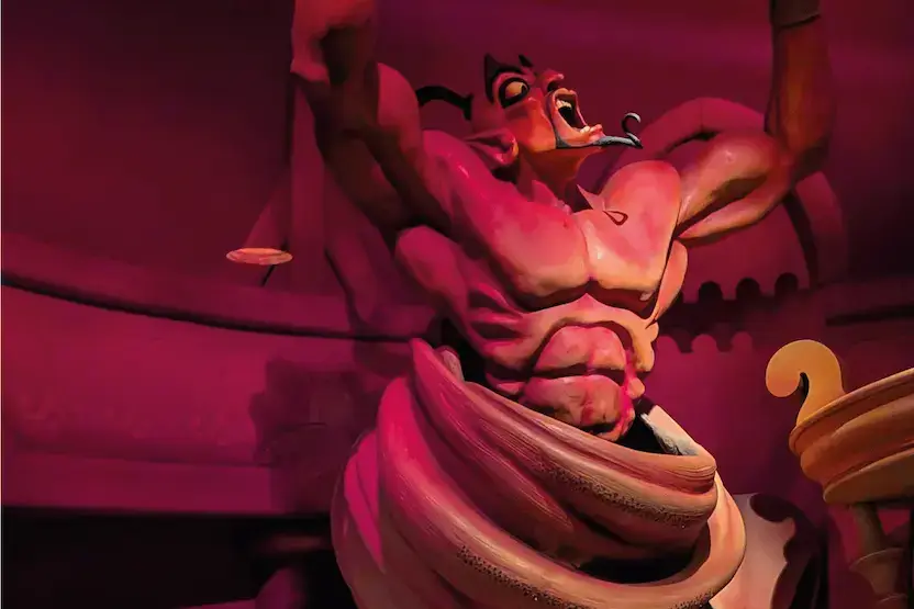 Jafar in Aladdin's Passages - Disneyland Paris