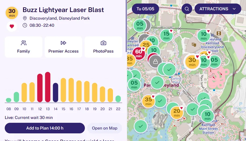 Mise à jour MagicWait Paris : comment la planification de votre visite à Disneyland Paris a changé